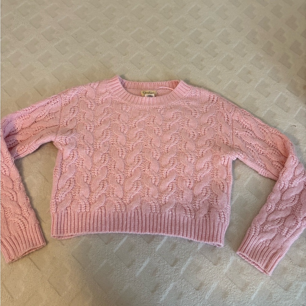 Pink sweater